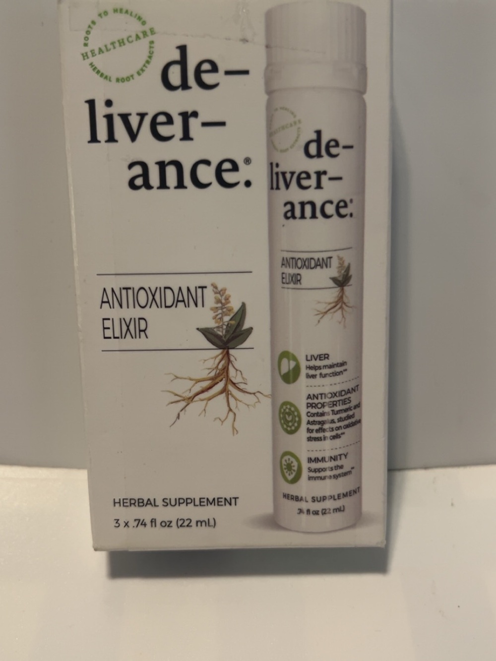 Antioxidant Elixir - White - Herbal Skincare Supplement